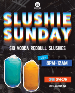 Slushie Sunday Highwire Vodka red bull slushies